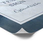 オーダーメイドの天体カードとギフト付きフレーム ポスター (角)