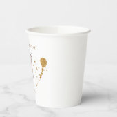 オーダーメイドの女の子の体操誕生日パーティー 紙コップ (左)