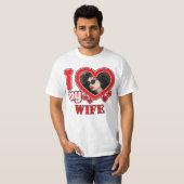 オーダーメイドの妻への愛 Tシャツ (正面フル)