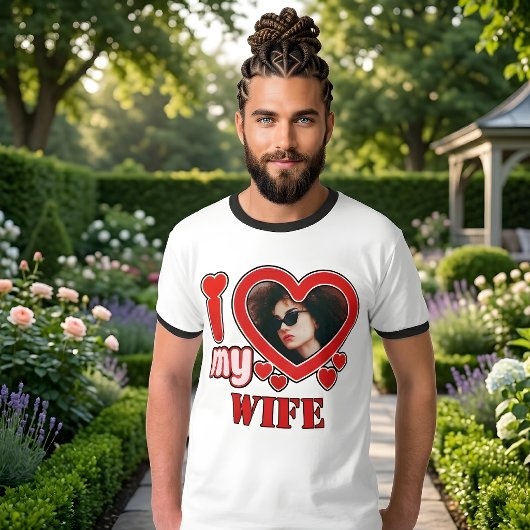 オーダーメイドの妻への愛 Tシャツ