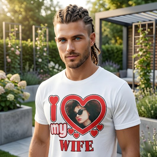オーダーメイドの妻への愛 Tシャツ