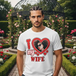オーダーメイドの妻への愛 Tシャツ