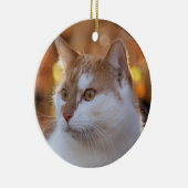 オーダーメイドの子猫の写真 セラミックオーナメント (右)