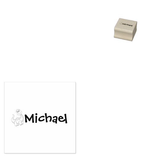 オーダーメイドの学校制服 ラバースタンプ (押印)