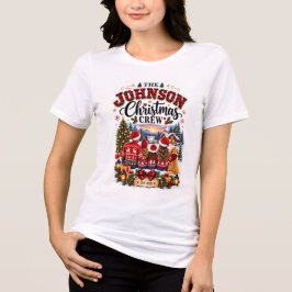 オーダーメイドの家族クリスマスTシャツ トライブレンドＴシャツ