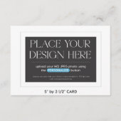 オーダーメイドの封筒カード - 5 x 3.5インチ エンクロージャーカード (正面)