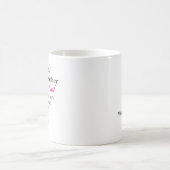 オーダーメイドの就学前教師感謝ギフト コーヒーマグカップ (中央)