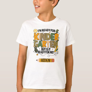 オーダーメイドの幼稚園準備Tシャツ Tシャツ