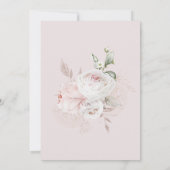 オーダーメイドの引っ越しと誕生日ご招待 招待状 (裏面)