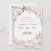 オーダーメイドの引っ越しと誕生日パーティーの招待状 招待状 (正面)