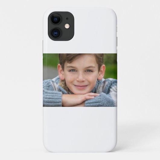 オーダーメイドの息子の写真 カスタムピクチャー両面印刷 Case-Mate iPhoneケース (裏面)