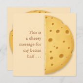 オーダーメイドの愛らしいメッセージが素敵なロマンチックギフト シーズンカード (正面/裏面)