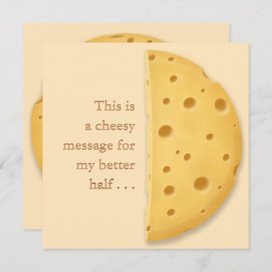 オーダーメイドの愛らしいメッセージが素敵なロマンチックギフト シーズンカード (正面/裏面)