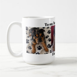 オーダーメイドの愛犬パパの写真 コーヒーマグカップ