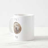 オーダーメイドの愛犬マグカップ(犬のママ用) | 写真入りギフト コーヒーマグカップ (正面左)