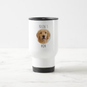 オーダーメイドの愛犬ママフォトマグ | 名入れギフト トラベルマグ (中央)