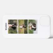 オーダーメイドの愛犬写真コラージュモノグラム Case-Mate iPhoneケース (裏面 (横))