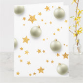 オーダーメイドの折りたたみグリーティングカード カード (黄色い花)