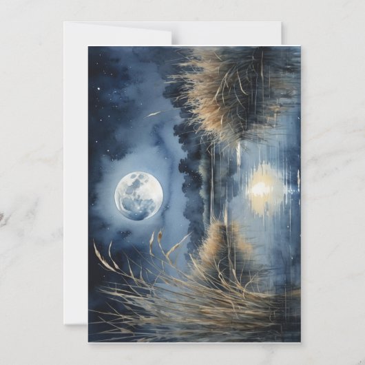 オーダーメイドの招待状＆お知らせ マグネット招待状 (正面)