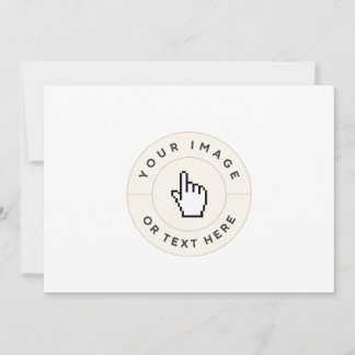 オーダーメイドの招待状 - カスタマイゼーション（画像/テキストを追加） 招待状