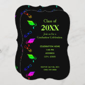 オーダーメイドの招待状 - 卒業式 招待状 (正面/裏面)