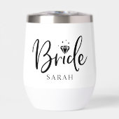 オーダーメイドの新婦新郎用水ボトル (正面)