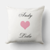 オーダーメイドの枕（夫婦向け） クッション (正面)