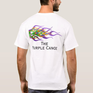 オーダーメイドの炎の船名 Tシャツ