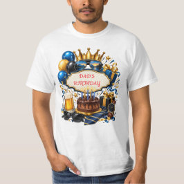 オーダーメイドの父の日Tシャツ 誕生日プレゼント Tシャツ