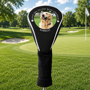 オーダーメイドの犬の写真ゴルフクラブカバー ゴルフヘッドカバー