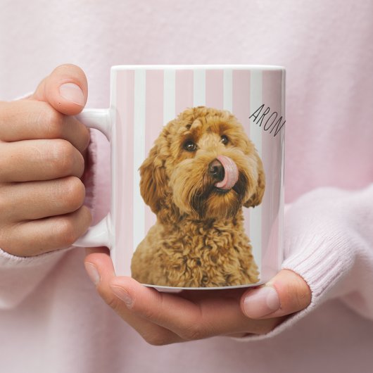 オーダーメイドの犬の写真ペット愛好家ギフト コーヒーマグカップ