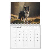 オーダーメイドの犬の写真 ペットの年 自分だけのものを作ろう カレンダー (2月 2027)