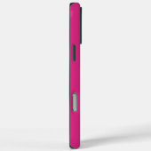 オーダーメイドの猫の写真コラージュモノグラム ピンク Case-Mate iPhoneケース (裏面 / 右)