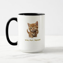 オーダーメイドの猫好きマグカップ | カスタム猫コーヒーマグ