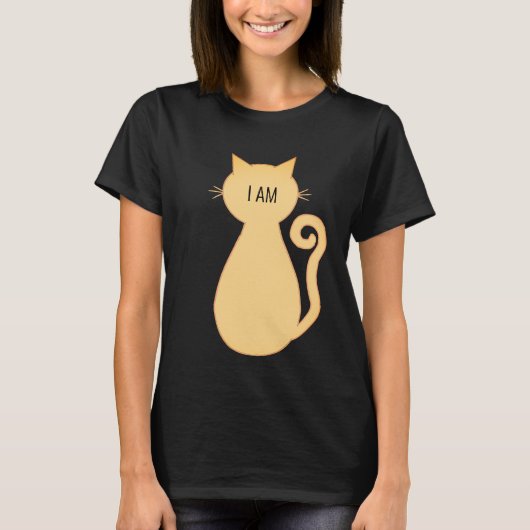 オーダーメイドの猫 Tシャツ (正面)