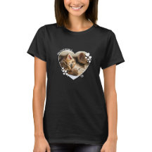 オーダーメイドの猫Tシャツに私のハートはあります