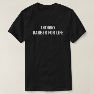 オーダーメイドの理容師ギフト カスタムメンズ Tシャツ