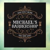 オーダーメイドの理容店オルナートビジネス ウィンドウサイン (シート3)