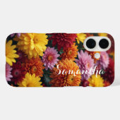 オーダーメイドの秋の花 - Barely There Case-Mate iPhoneケース (裏面 (横))