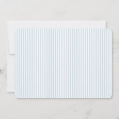 オーダーメイドの紫陽花の花の絵の文房具 サンキューカード (裏面)