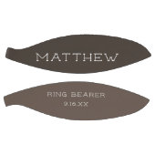 オーダーメイドの結婚式リングボーイ記念品 バスケットボール (パネル)