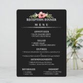 オーダーメイドの結婚式披露宴メニュー 招待状 (スタンド正面)