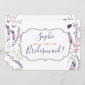 オーダーメイドの結婚式招待状　あなたは？ 招待状 (正面/裏面)