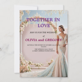 オーダーメイドの結婚式招待状 | 名入れ  招待状