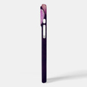 オーダーメイドの美しいスミレ色と白の蘭の写真 Case-Mate iPhoneケース (裏面 / 左)