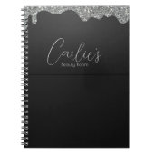 オーダーメイドの美容アポイントメント ノートブック (正面)