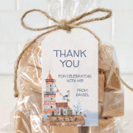 オーダーメイドの航海用灯台 ギフトタグ