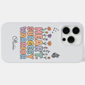 オーダーメイドの花と解剖学ハートの手術ギフト Case-Mate iPhoneケース (裏面 (横))
