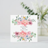 オーダーメイドの花のカードを保存する日付 セーブザデート (スタンド正面)