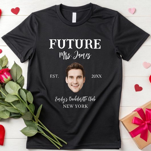 オーダーメイドの花婿の顔 バチェラーソーシャルクラブ 花嫁 婚約 Tシャツ